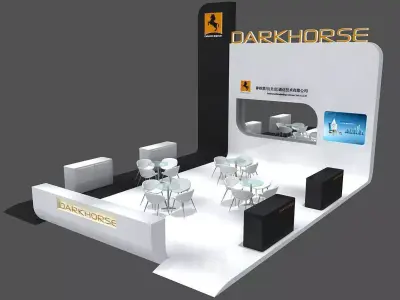 Exhibition - Area - 7X9-3DMAX2012-037 3D model