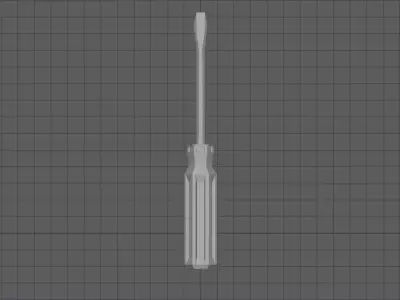 screwdriver Free 3D model 2