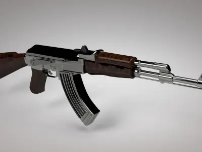 AK47AK47AK47 rifle 3D model