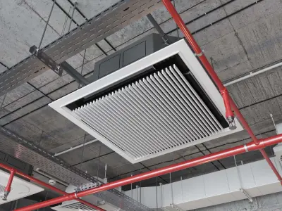 Ventilation system set 01 3D model purchase