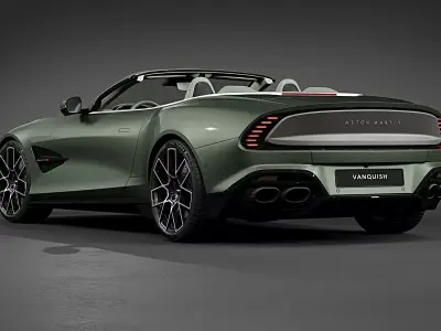 2026 Aston Martin Vanquish Volante 3D model