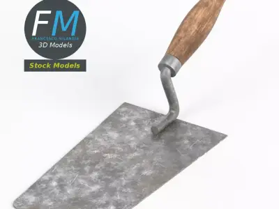 Trowel 3D model purchase