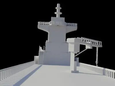 Oil Tanker Ship 3D model