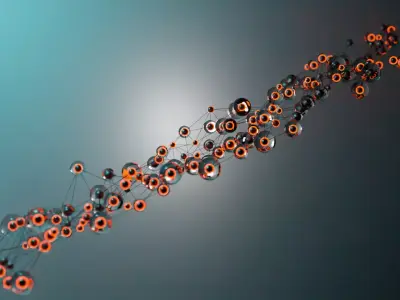 Abstract DNA Style Plexus Free 3D model
