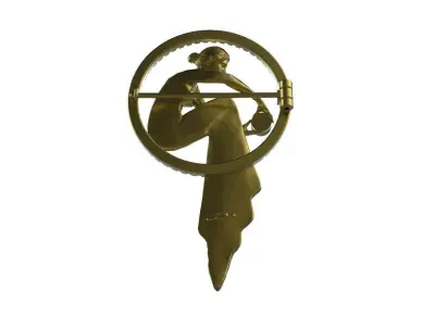 Brooches  Rene Lalique  3D print model