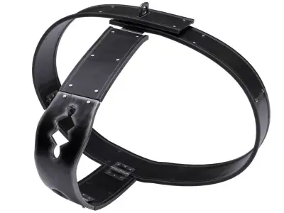 Female Chastity Belt 3D model