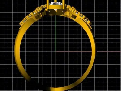 vanki Ring 3dm file 3D print model