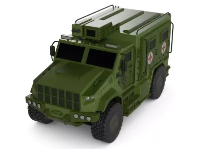 Medical Vehicle 3D model from CGTrader