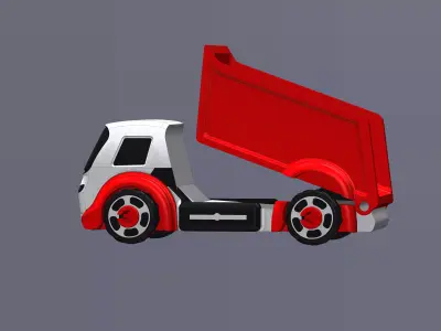 TRUCK TOY 3D print model