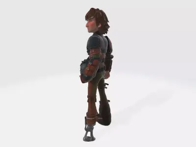 How to Train Your Dragon Hiccup Pose 03 3D print model