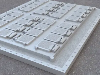 Mark 41 Vertical Launching System  3D model