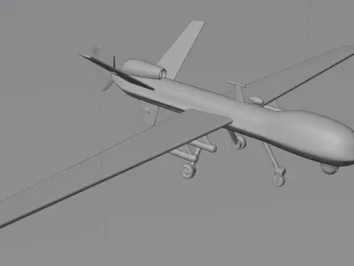 Drone 3D model 5