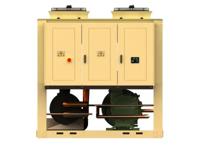 3d chiller air cooling 3D model purchase
