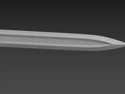 The Concept of classic swords Free low-poly 3D model