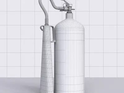  Fire extinguisher  3D model