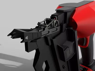 MILWAUKEE M18 FUEL duplex nailer 3D model