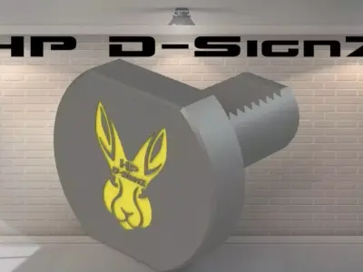 Blanking plugs for VDI turret lathes 3D print model