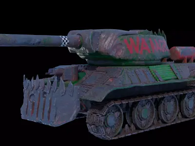 Ork Tank T-34-85 3D model 3D model