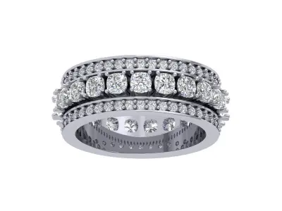 Wedding Ring  3D print model 194