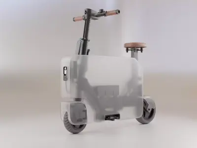Motocompacto Honda 3D model