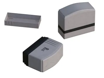 STAMPER Low-poly 3D model