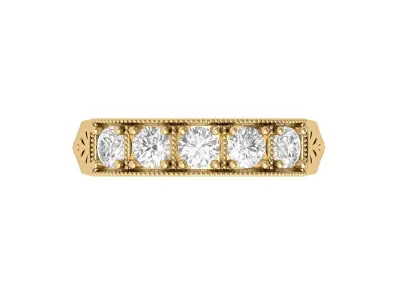 Wedding Ring  3D print model 253