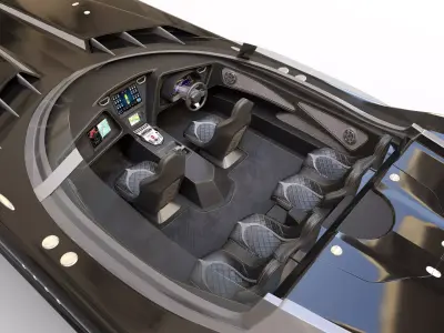 Superveloce speedboats 3D Model Pack