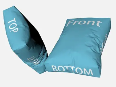 Cement Packaging 3D model