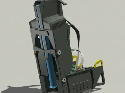ACES II Ejection Seat 3D model purchase