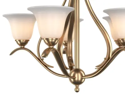 Kichler - Dover - 5 Light Chandelier Low-poly 3D model