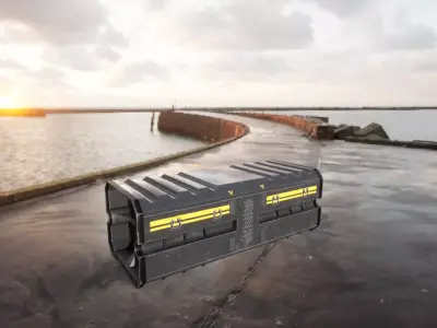 Sci-Fi Military Crate 3D model