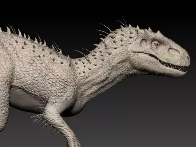 Indominus rex 3D model get
