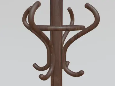 Clothes Hanger Free low-poly 3D model