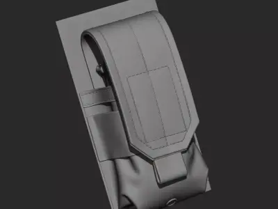 Tactical Pouches  3D model