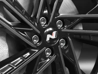 Hyundai Sonata Sport Wheel Rim 3D model purchase