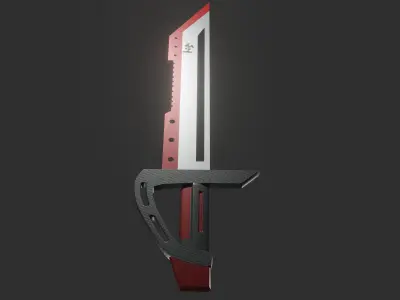 Modern designed Sword Free 3D model