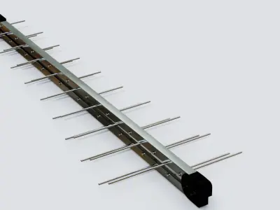 Antenna 19 Low-poly 3D model