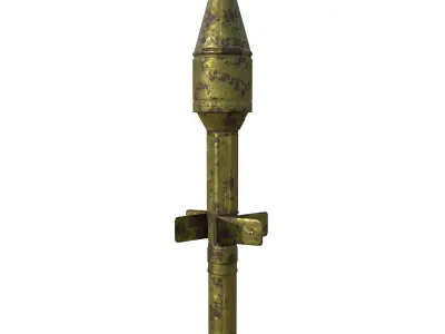 B40 missile 3D model