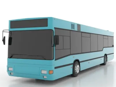 MAN A10 NL222 Low Low-poly 3D model