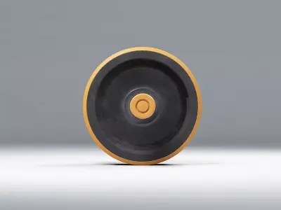 Professional Ab Roller - PBR 3D model