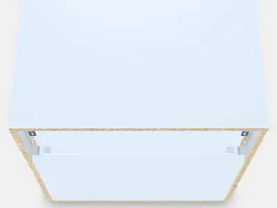 GODISHUS Chest of 3 drawers 3D model