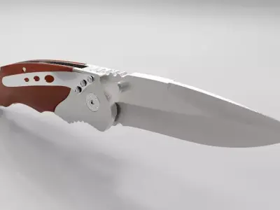 Magnum Knife by Boker 3D model