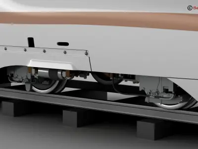 Shinkansen E7 3D model