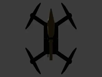 FPV Drone 3D model