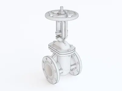 Valve 22 3D model