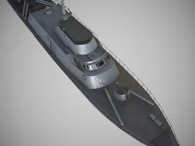 Spica Class Patrol Boats Low-poly 3D model