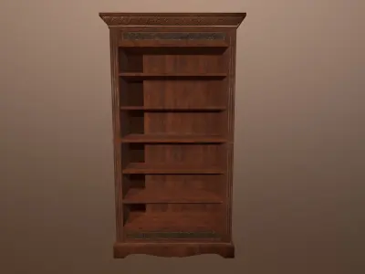 Antique Cupboard -PBR Game Ready 3D model Low-poly 3D model get