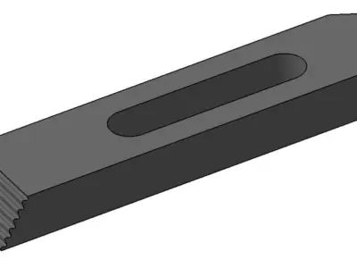 Industrial Strap Clamps 3D model