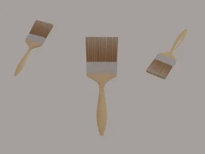 Paint Brush 3D model shop