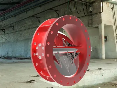 Throttle  Valvola a farfalla Free 3D model